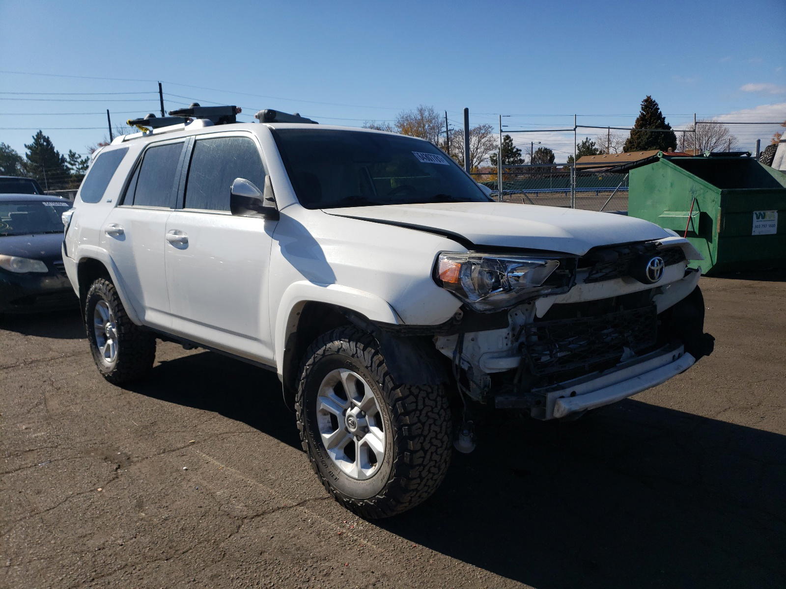 TOYOTA 4RUNNER SR 2015 with VIN JTEBU5JR1F5226532 - Photo from auction