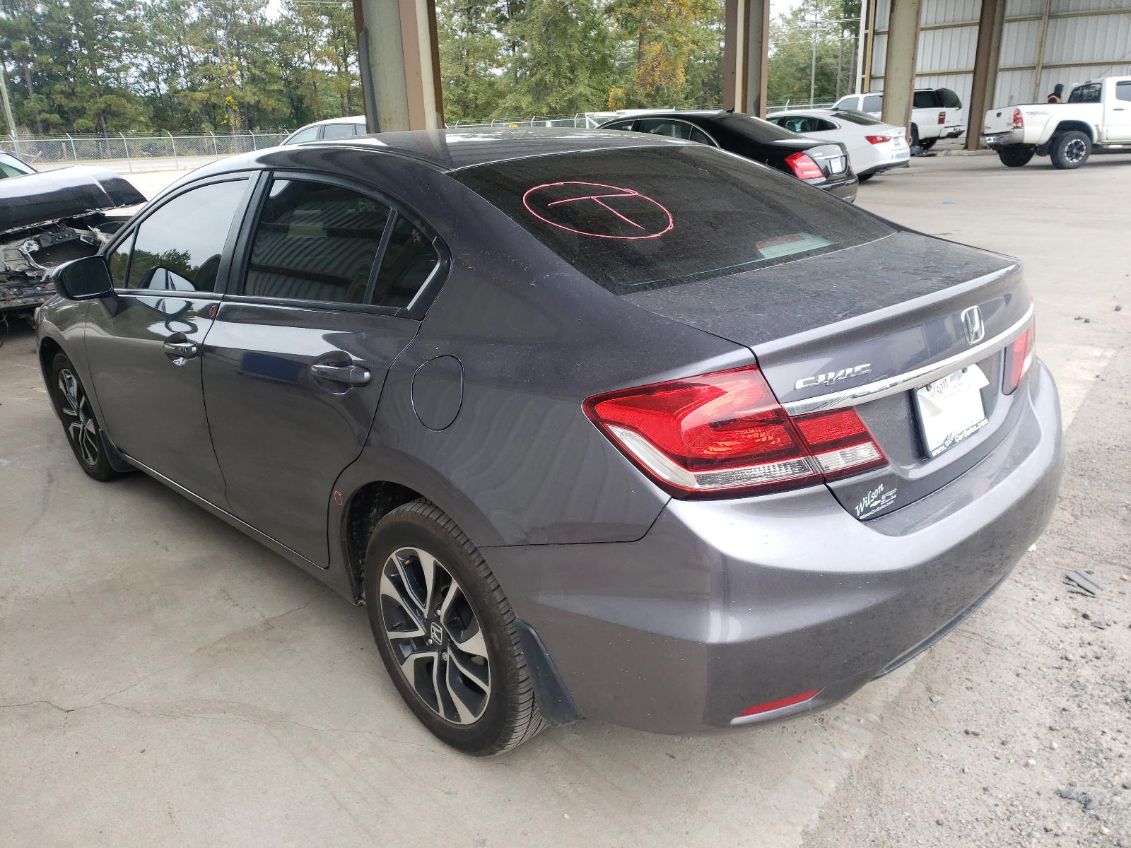 Photo 3 from auction – 2015 HONDA CIVIC EX with VIN 19XFB2F82FE065851