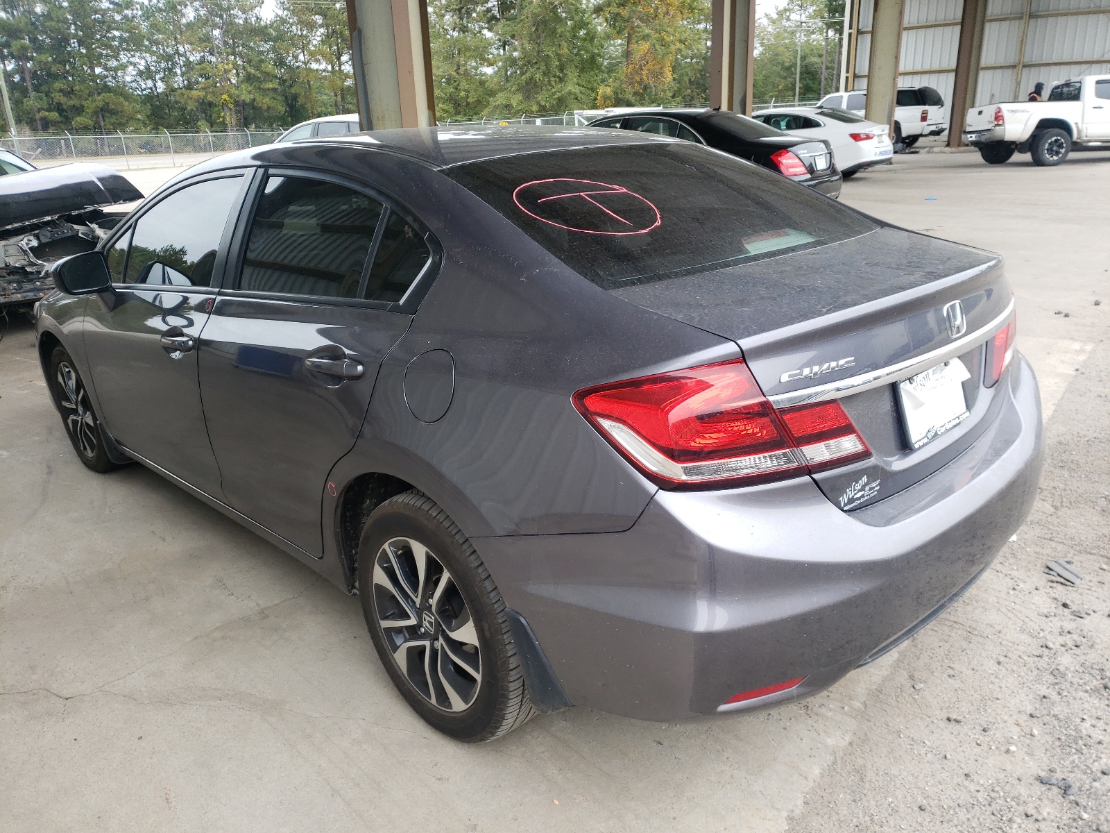 Zdjęcie 3 z aukcji – 2015 HONDA CIVIC EX z VIN 19XFB2F82FE065851