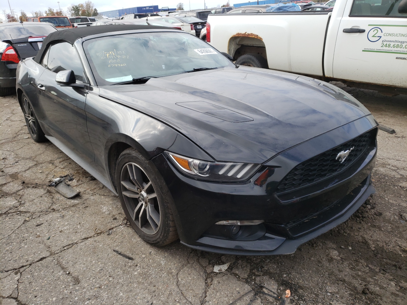 Photo 1 from auction – 2016 FORD MUSTANG with VIN 1FATP8UH6G5274460