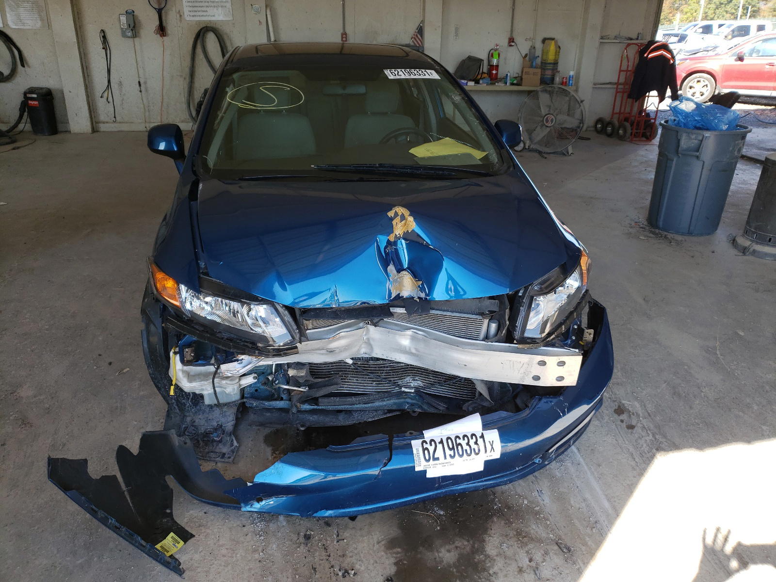 Photo 9 from auction – 2012 HONDA CIVIC EX with VIN 2HGFB2F83CH506386