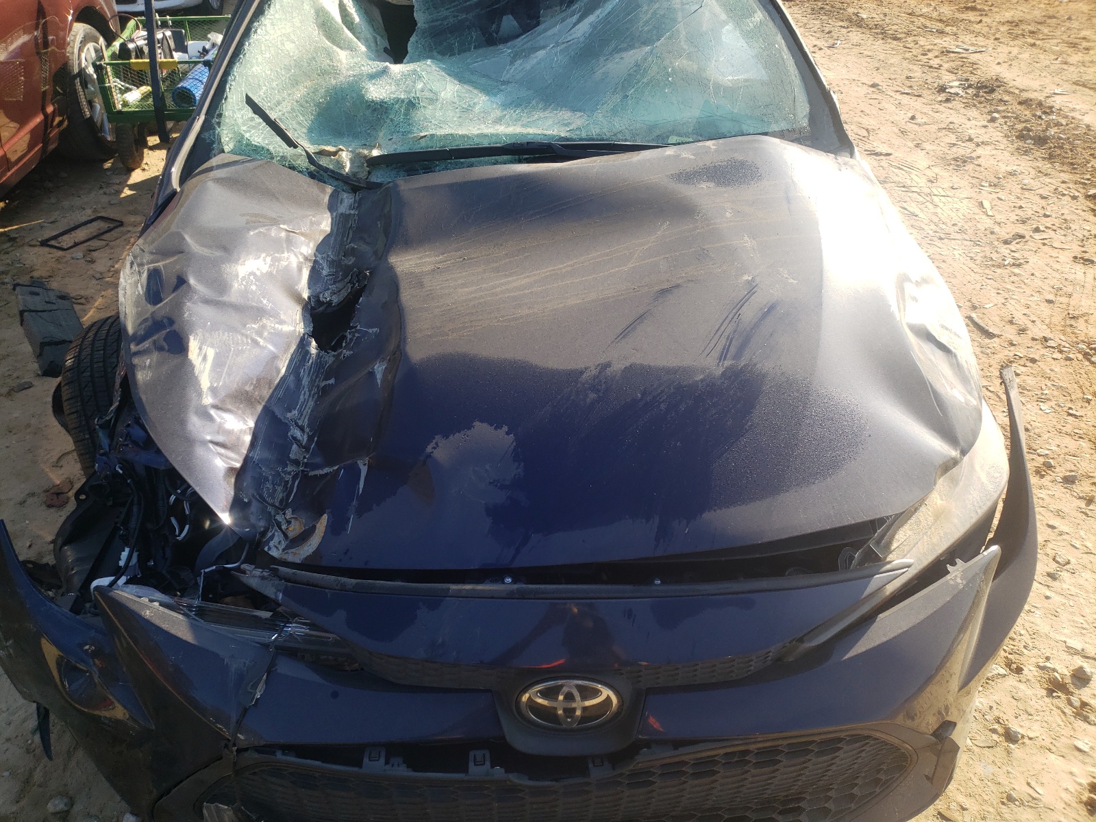 Photo 7 from auction – 2021 TOYOTA COROLLA LE with VIN JTDEPMAE5MJ165920
