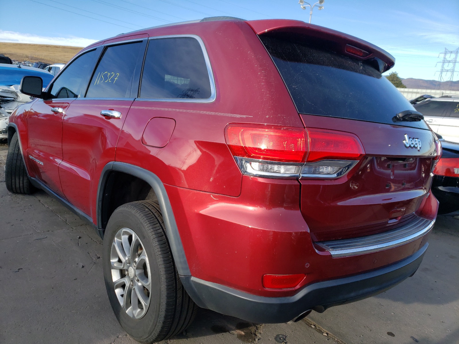 Photo 3 from auction – 2014 JEEP GRAND CHER with VIN 1C4RJEBG8EC472920