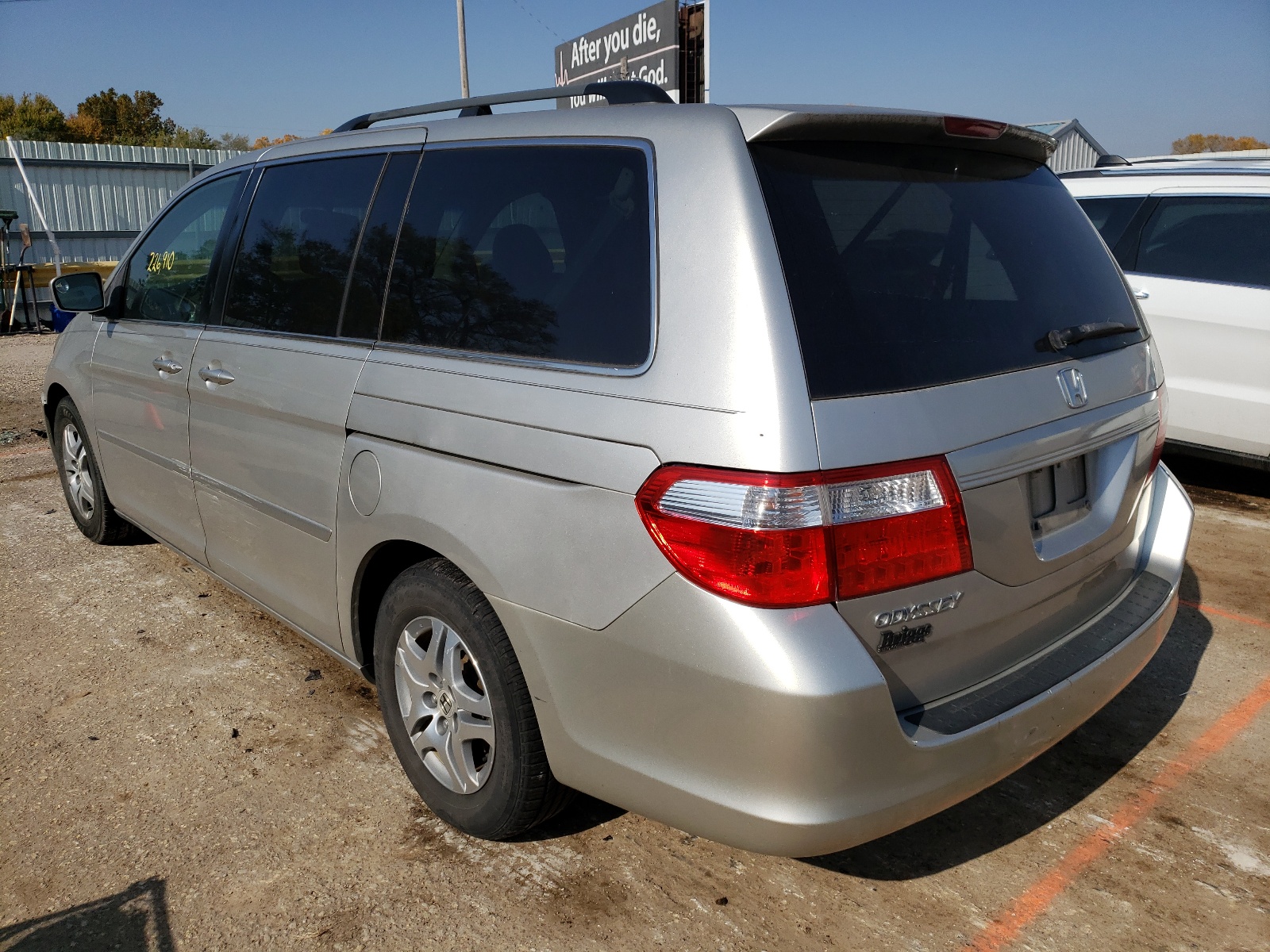 Photo 3 from auction – 2006 HONDA ODYSSEY EX with VIN 5FNRL38616B457922