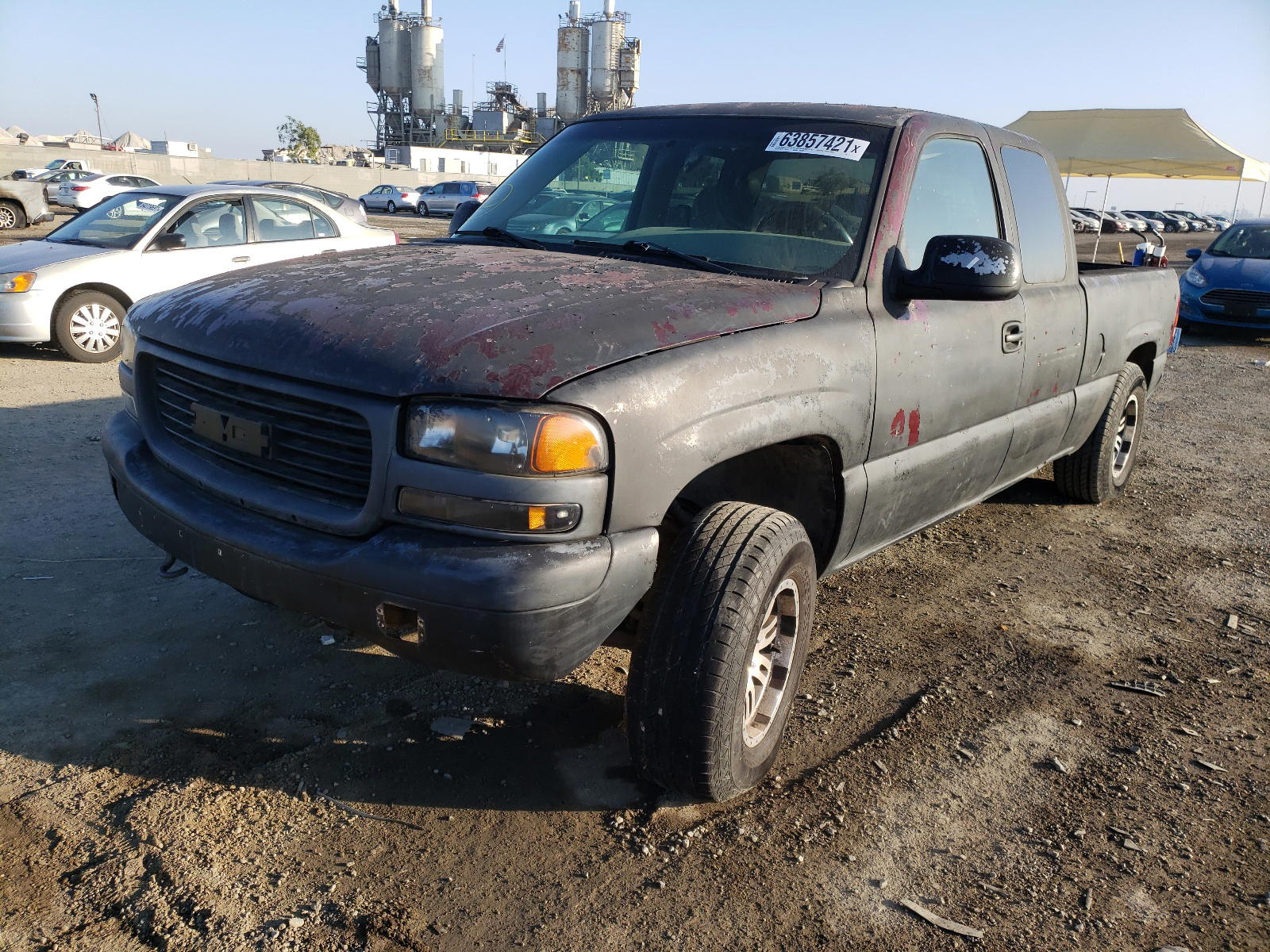 Photo 2 from auction – 2001 GMC NEW SIERRA with VIN 2GTEC19V411233516