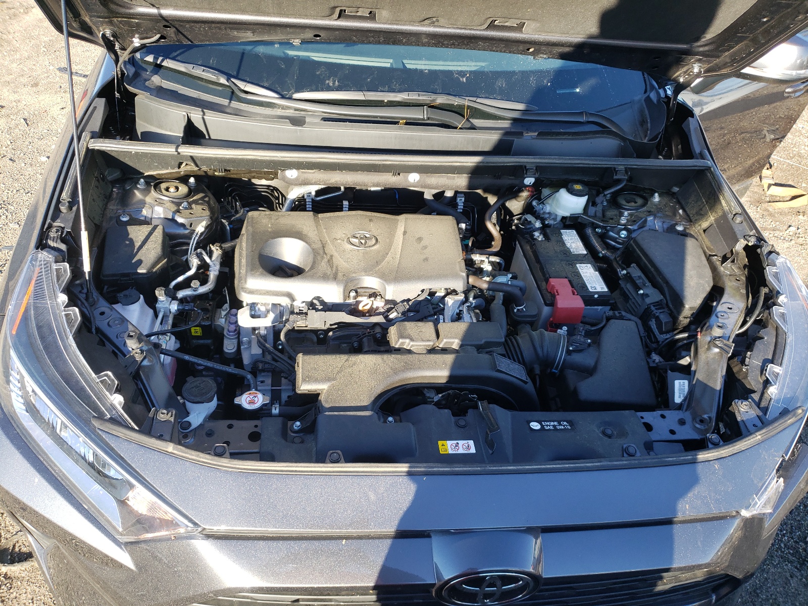 Photo 7 from auction – 2021 TOYOTA RAV4 XLE with VIN 2T3W1RFV4MC107330