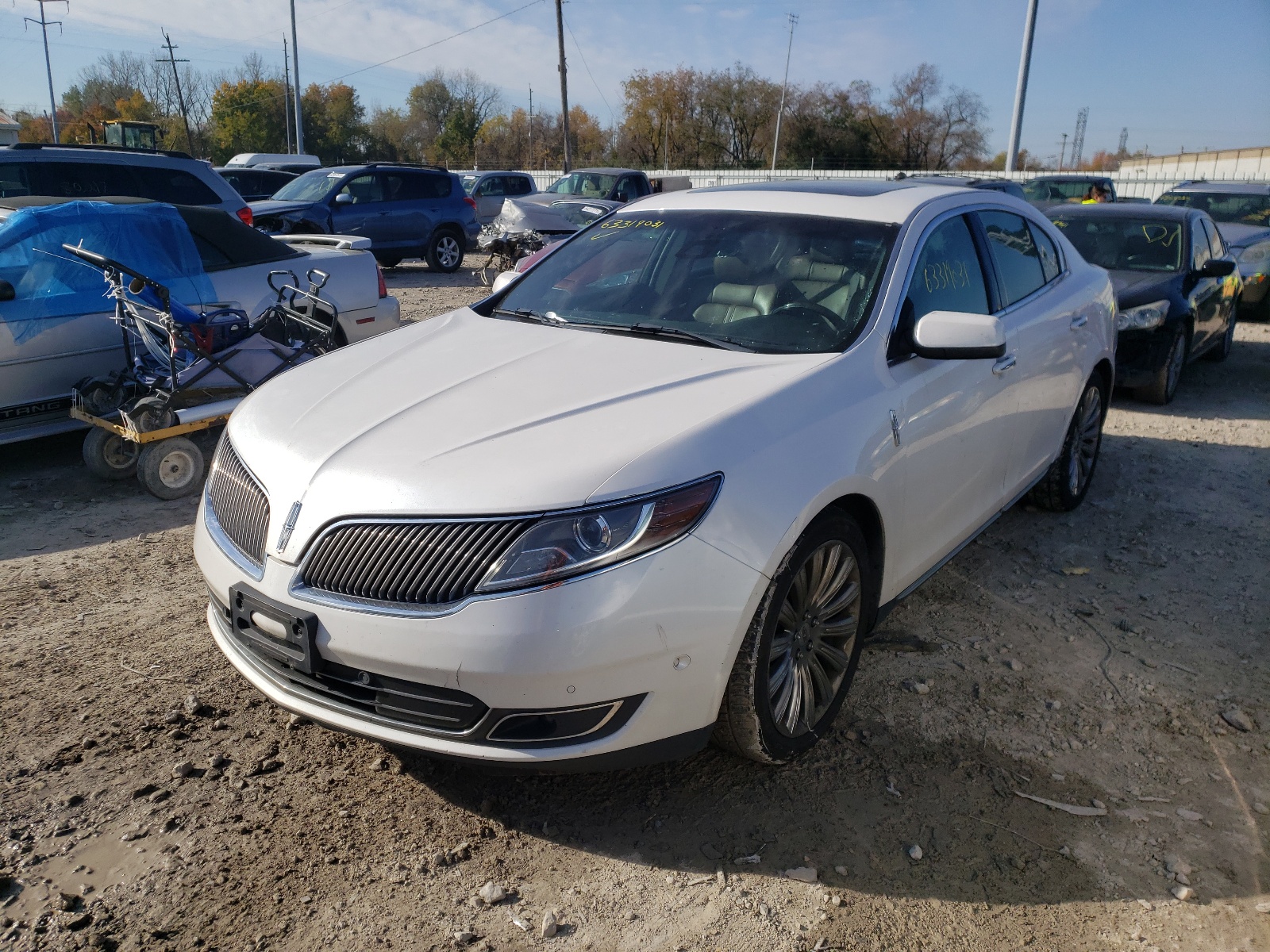 Photo 2 from auction – 2013 LINCOLN MKS with VIN 1LNHL9EK1DG616646