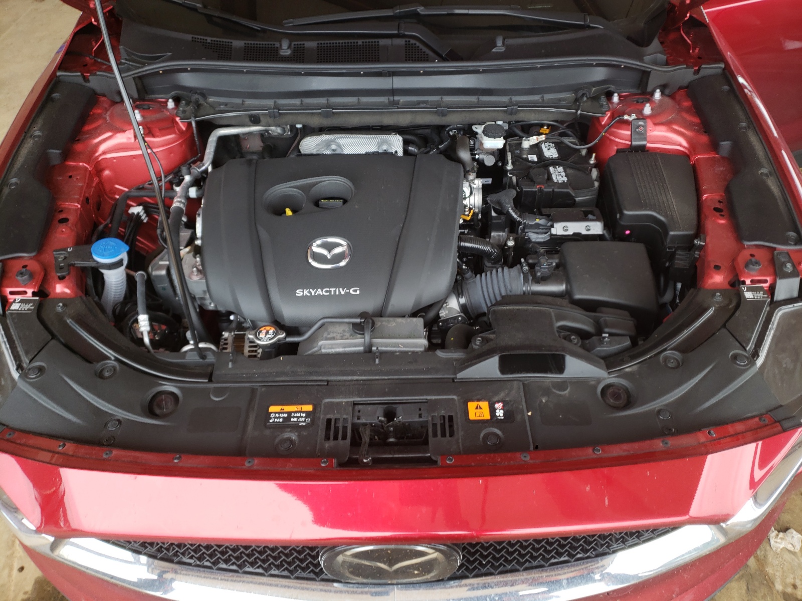 Photo 7 from auction – 2021 MAZDA CX-5 GRAND with VIN JM3KFADM8M0418698