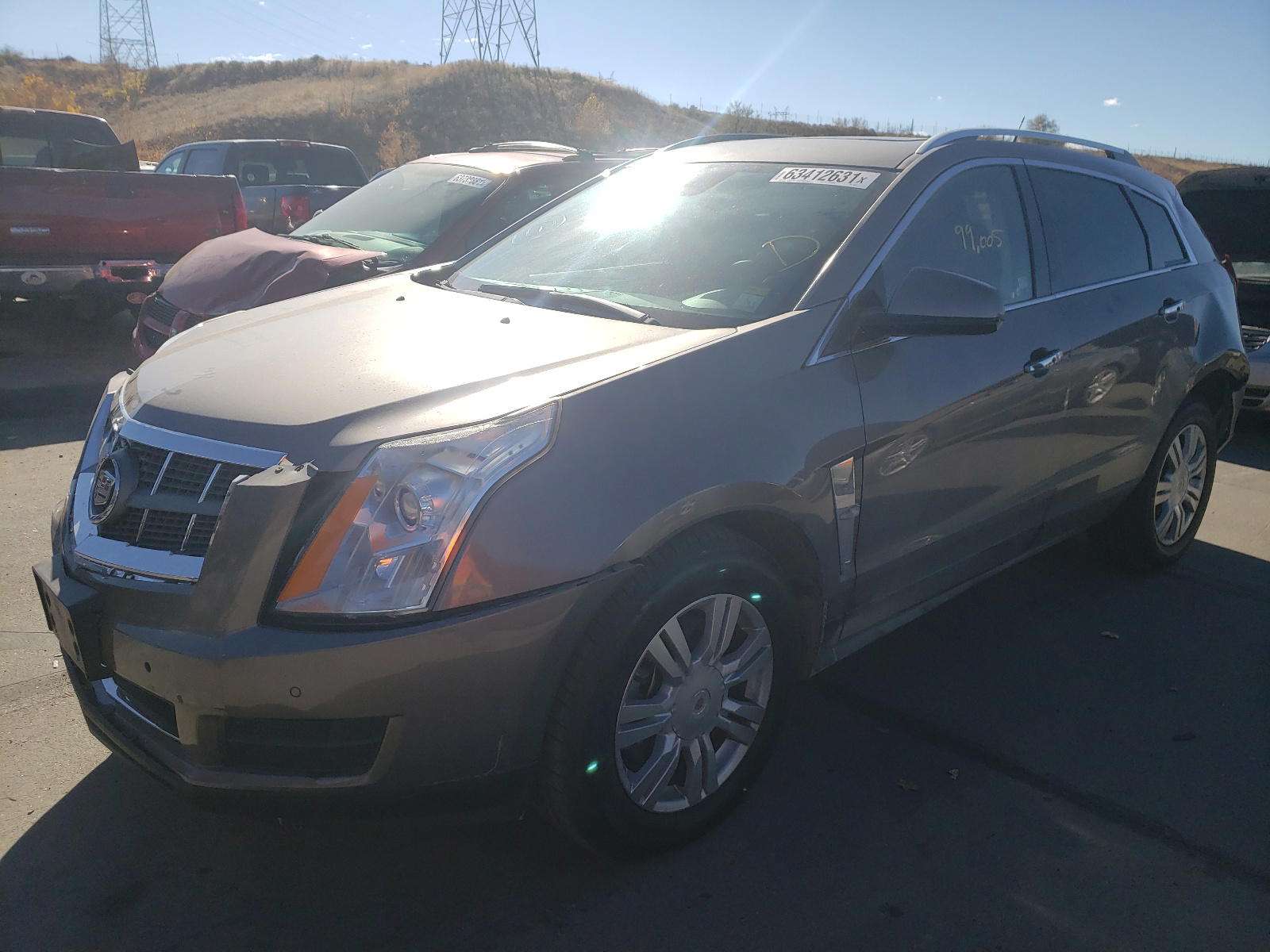 Photo 2 from auction – 2012 CADILLAC SRX LUXURY with VIN 3GYFNDE39CS502907
