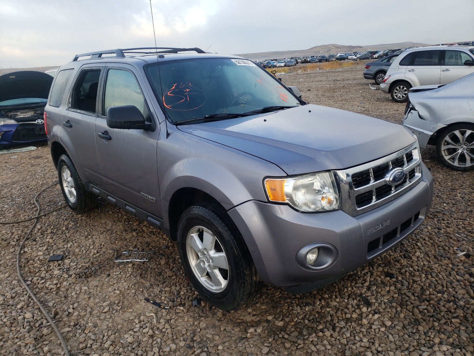 FORD ESCAPE XLT 2008 with VIN 1FMCU03Z78KC17309 - Photo from auction