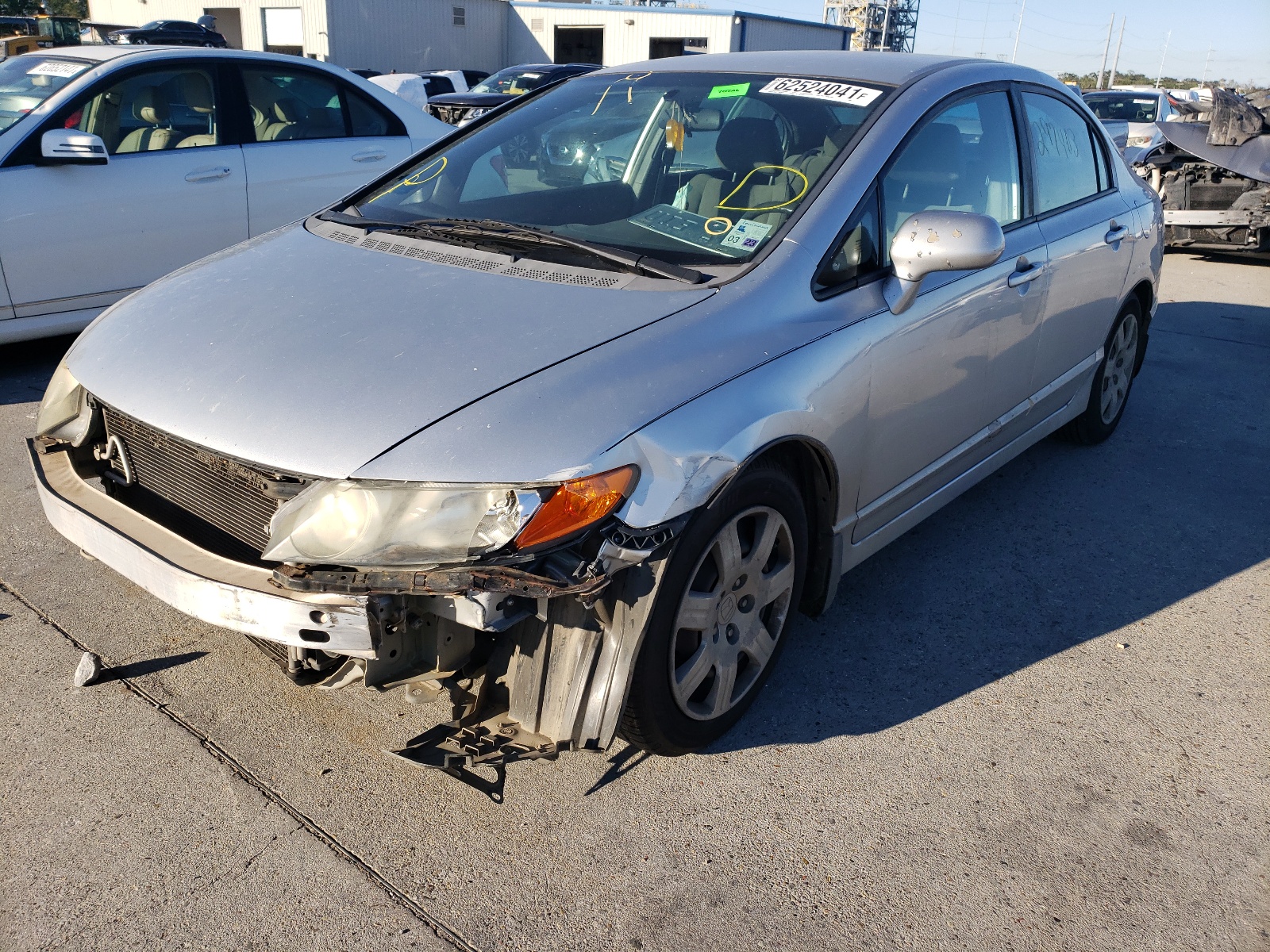 Photo 2 from auction – 2008 HONDA CIVIC with VIN 2HGFA165X8H339731