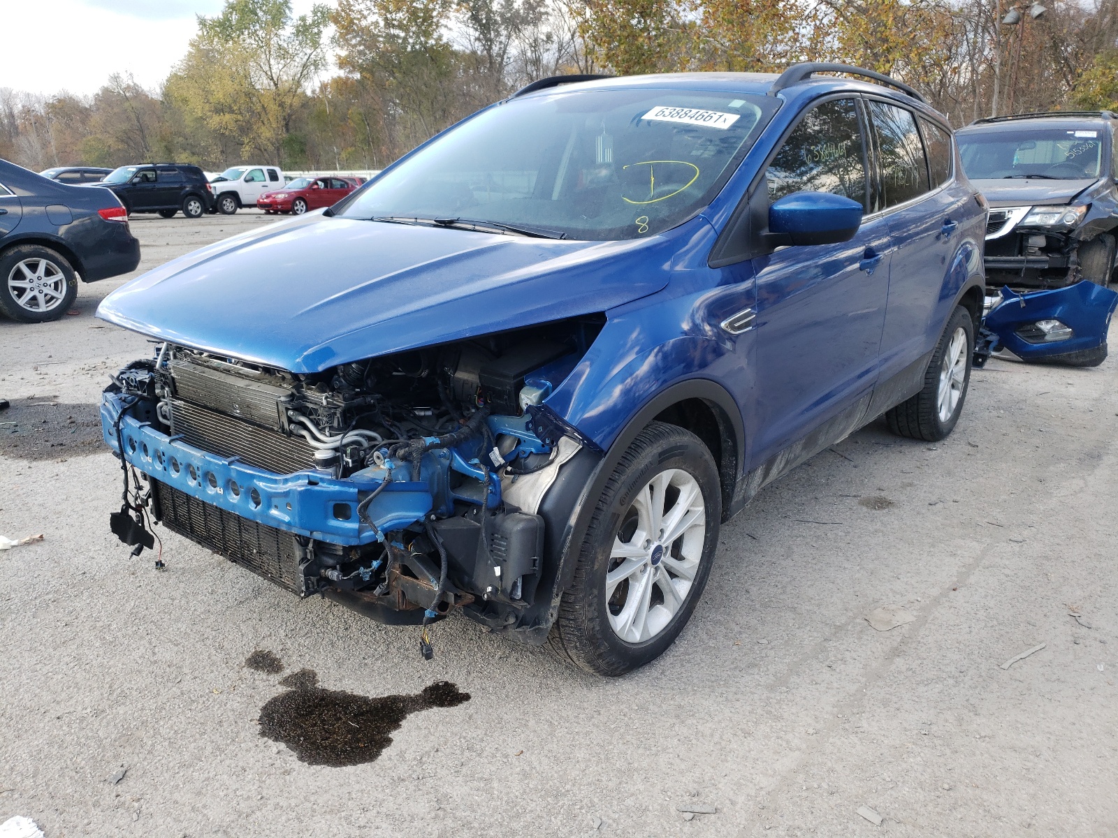 Photo 2 from auction – 2018 FORD ESCAPE SE with VIN 1FMCU9GDXJUC05135