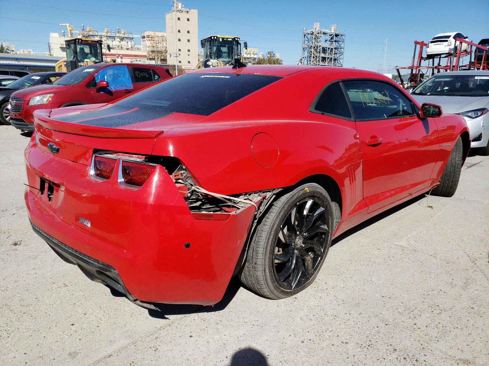 Photo 4 from auction – 2012 CHEVROLET CAMARO LT with VIN 2G1FB1E34C9197156