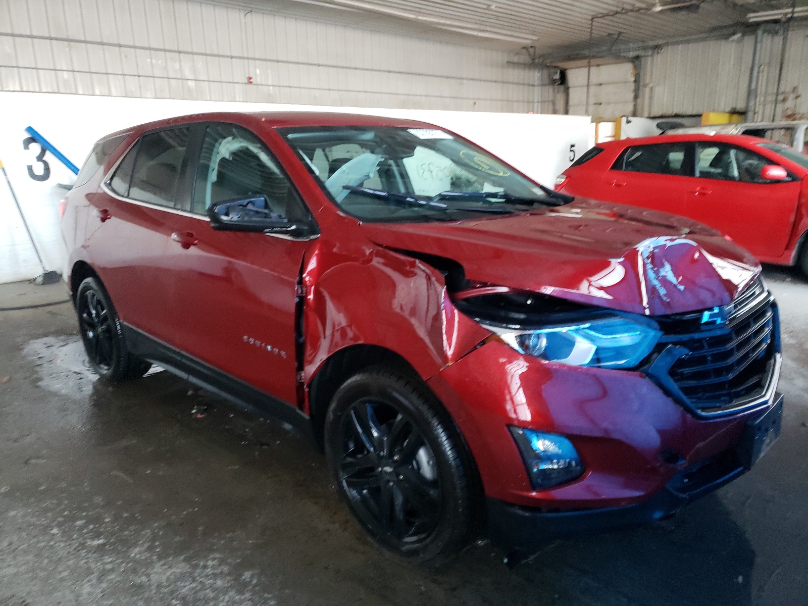 Photo 1 from auction – 2021 CHEVROLET EQUINOX LT with VIN 3GNAXUEV7ML345912