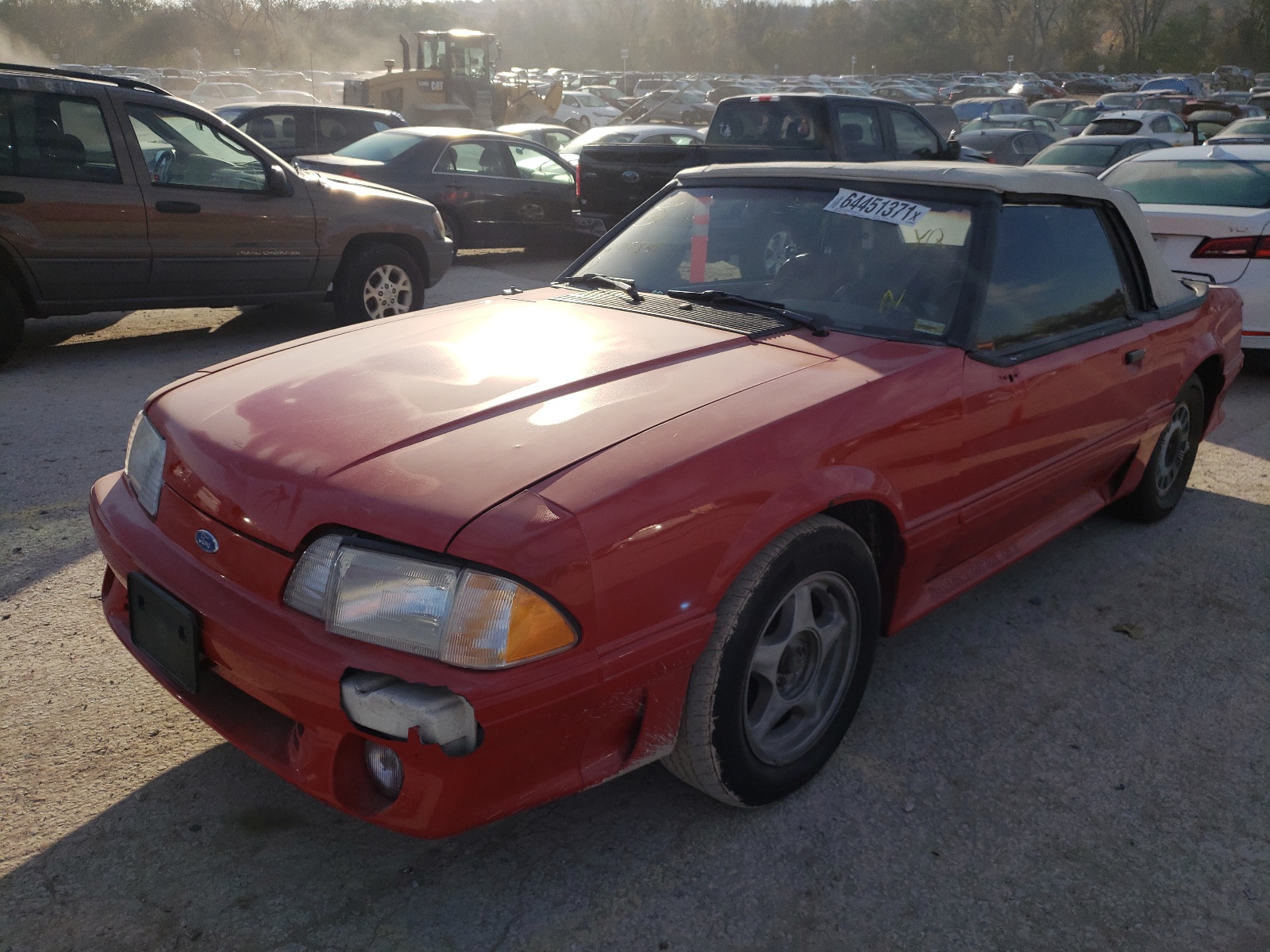 Photo 2 from auction – 1990 FORD MUSTANG GT with VIN 1FACP45E4LF217840