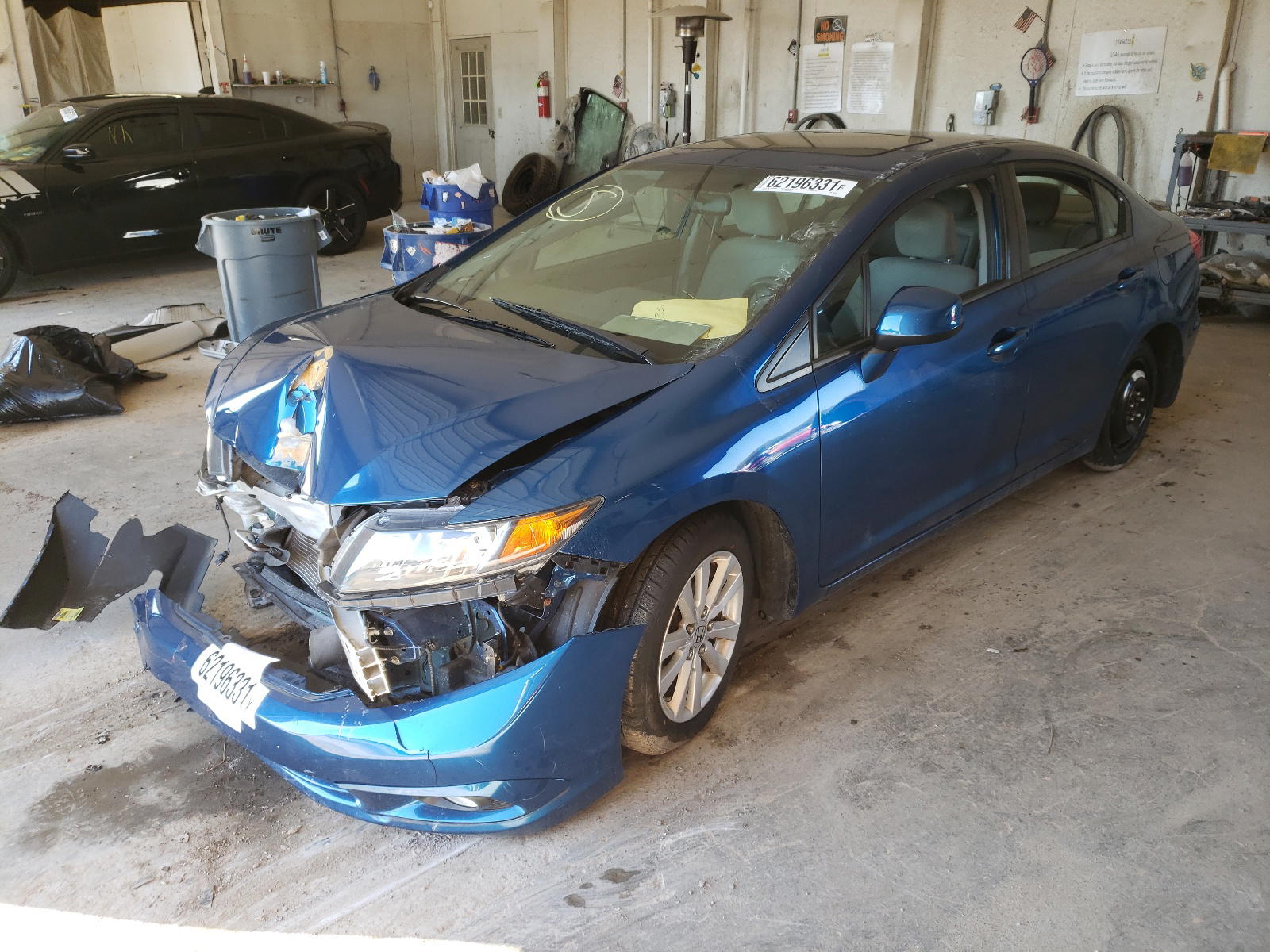 Photo 2 from auction – 2012 HONDA CIVIC EX with VIN 2HGFB2F83CH506386