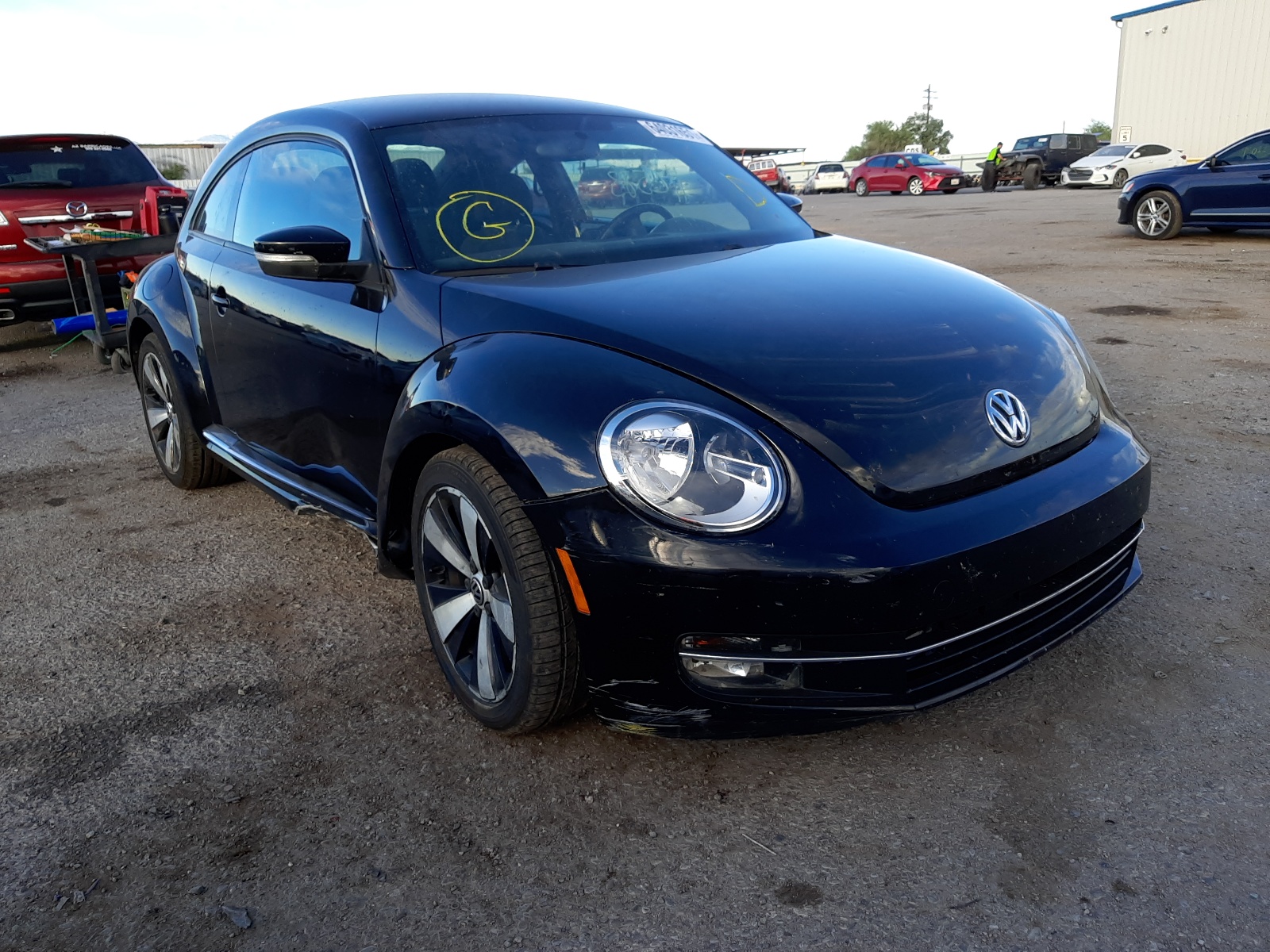 Photo 1 from auction – 2012 VOLKSWAGEN BEETLE TUR with VIN 3VWVA7AT1CM617037