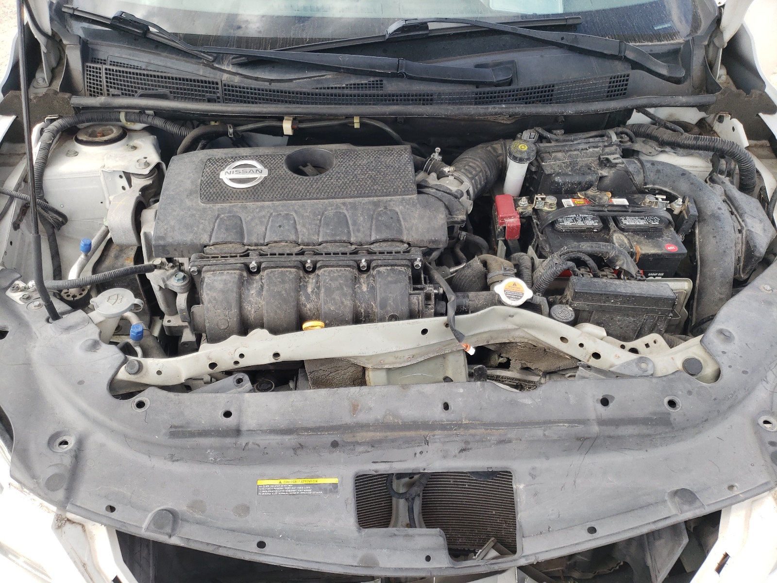 Photo 7 from auction – 2013 NISSAN SENTRA S with VIN 3N1AB7AP1DL661793