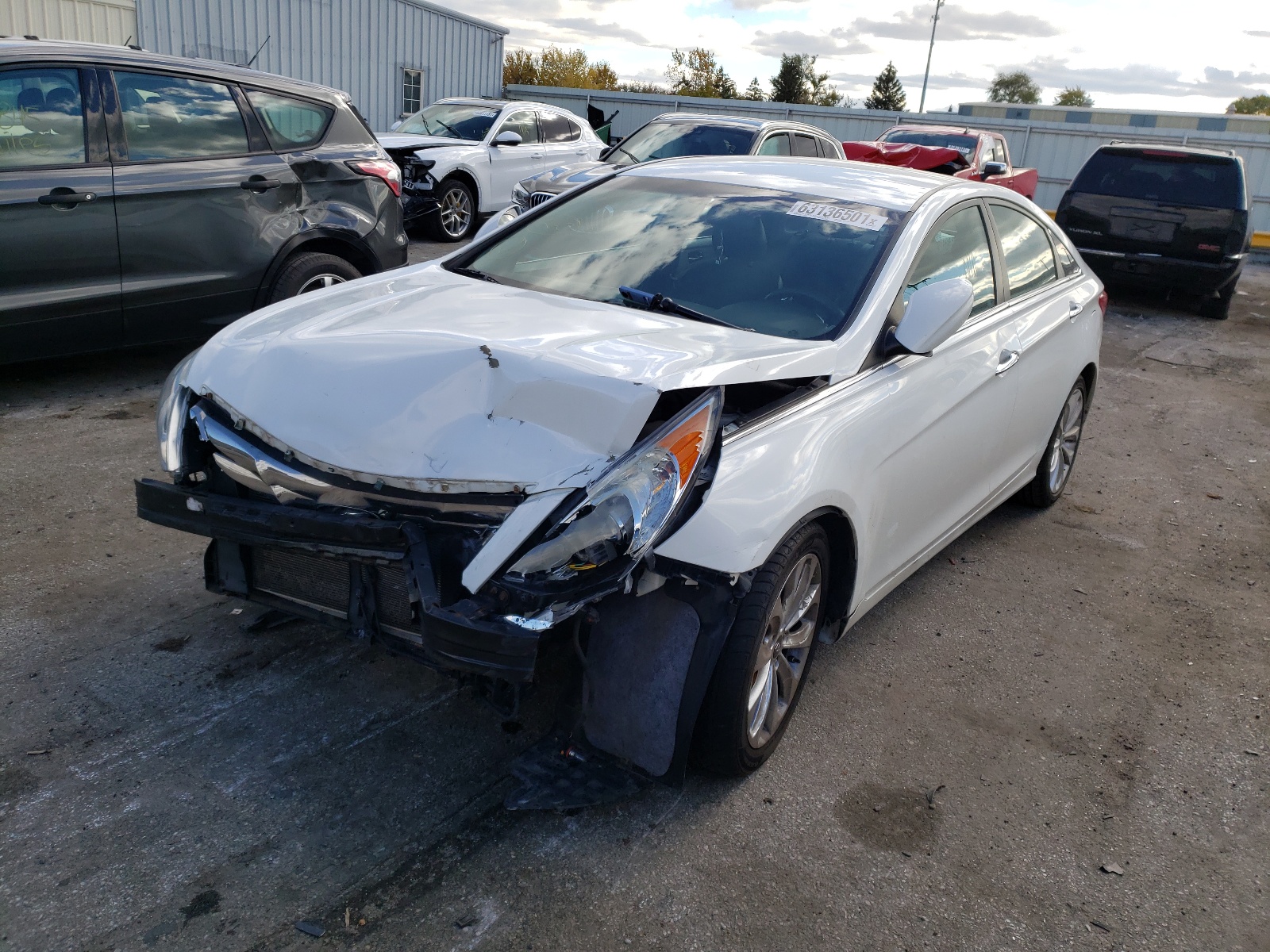 Photo 9 from auction – 2011 HYUNDAI SONATA SE with VIN 5NPEC4AC1BH159418