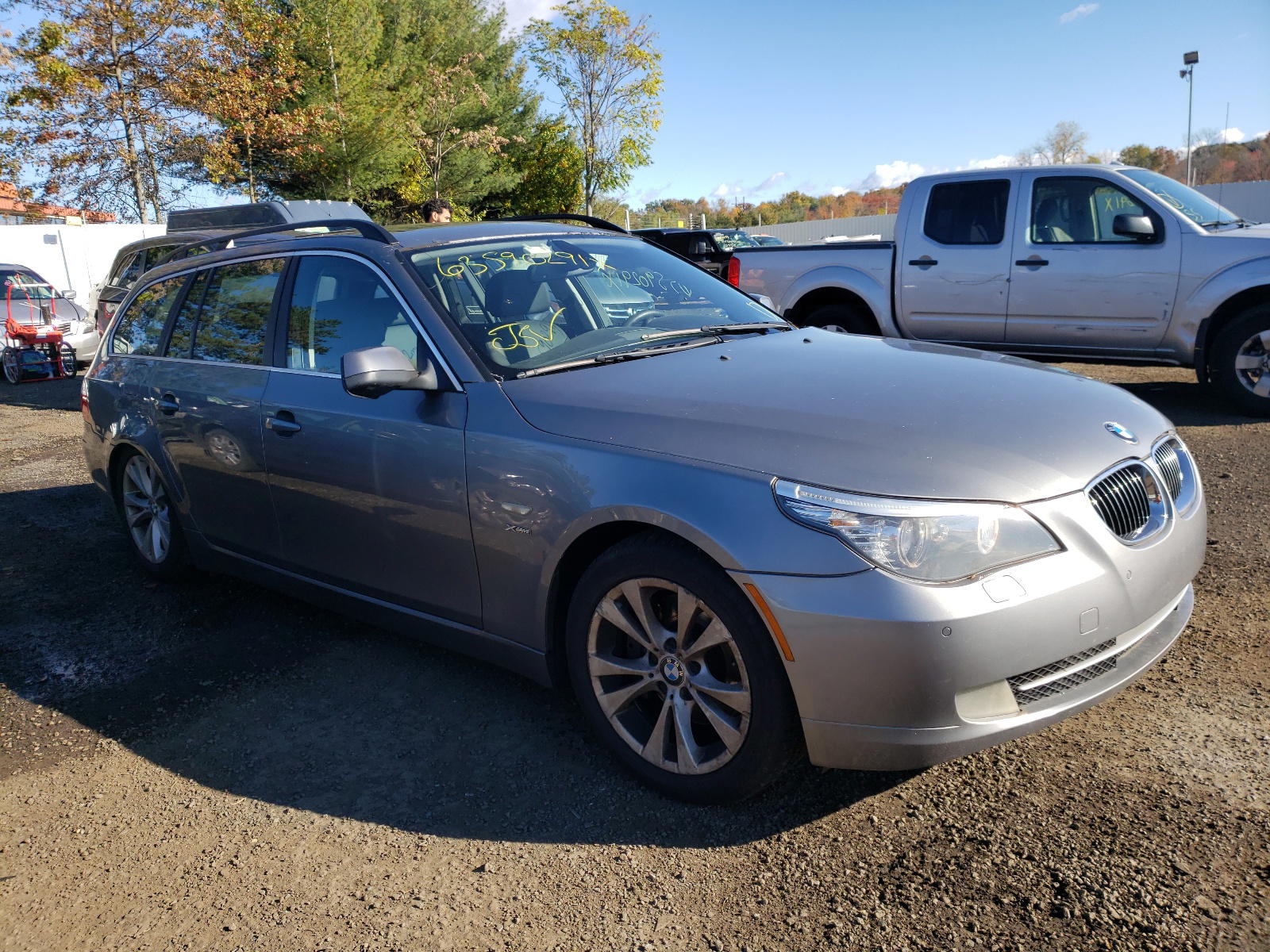 BMW 535 XI 2010 with VIN WBAPT7C59AC238075 - Photo from auction