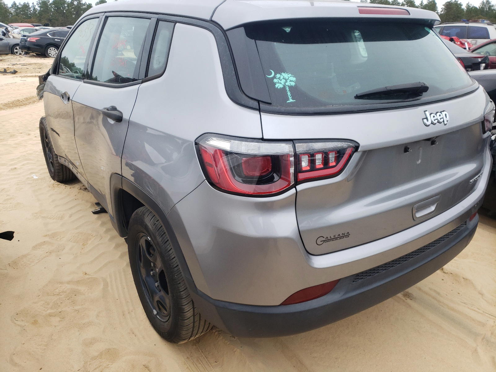 Photo 3 from auction – 2018 JEEP COMPASS SP with VIN 3C4NJCABXJT204541