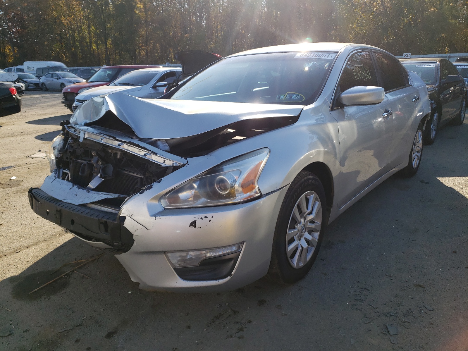 Photo 2 from auction – 2015 NISSAN ALTIMA 2.5 with VIN 1N4AL3AP3FC433074