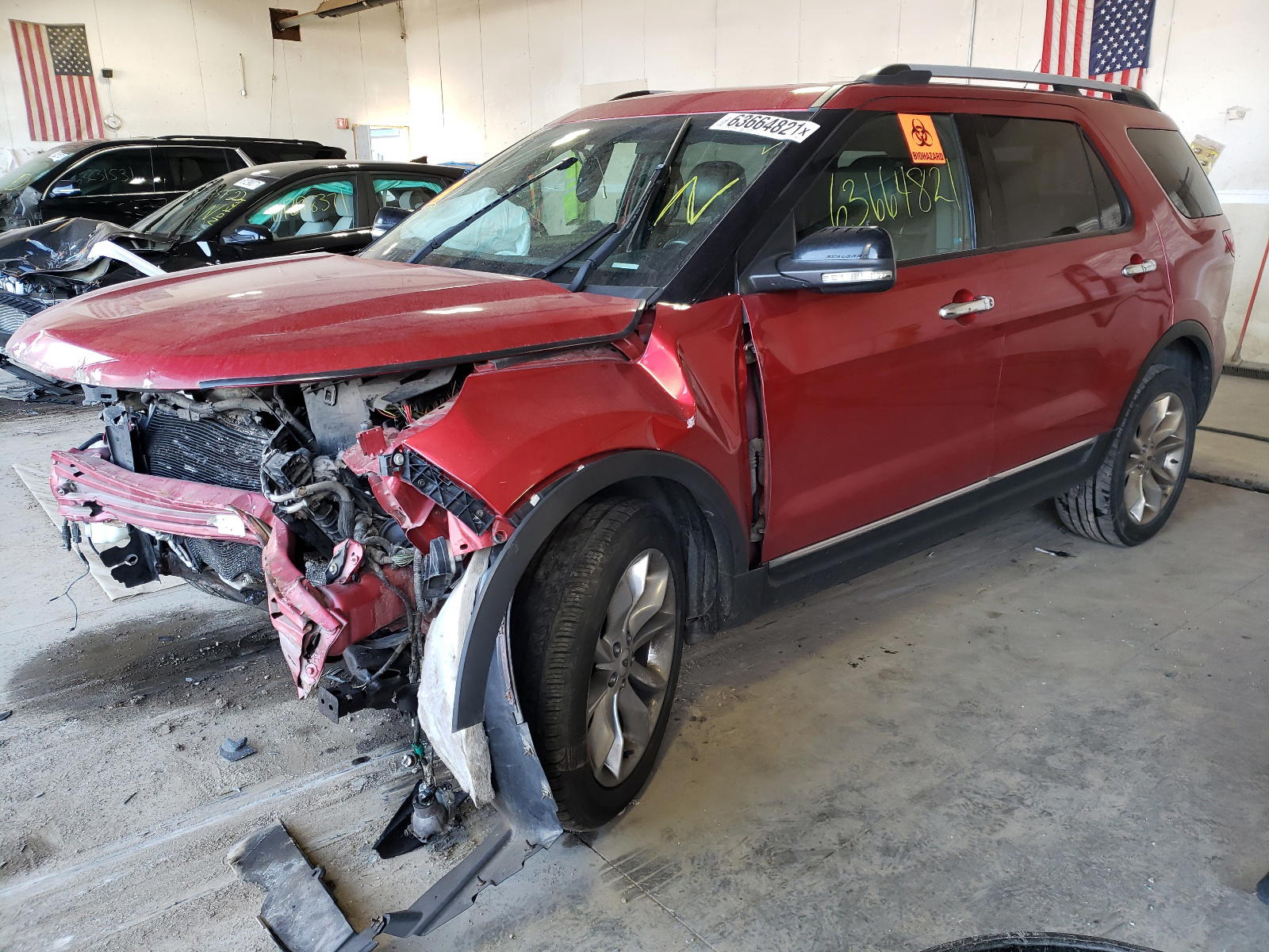 Photo 2 from auction – 2012 FORD EXPLORER X with VIN 1FMHK8D88CGA49661