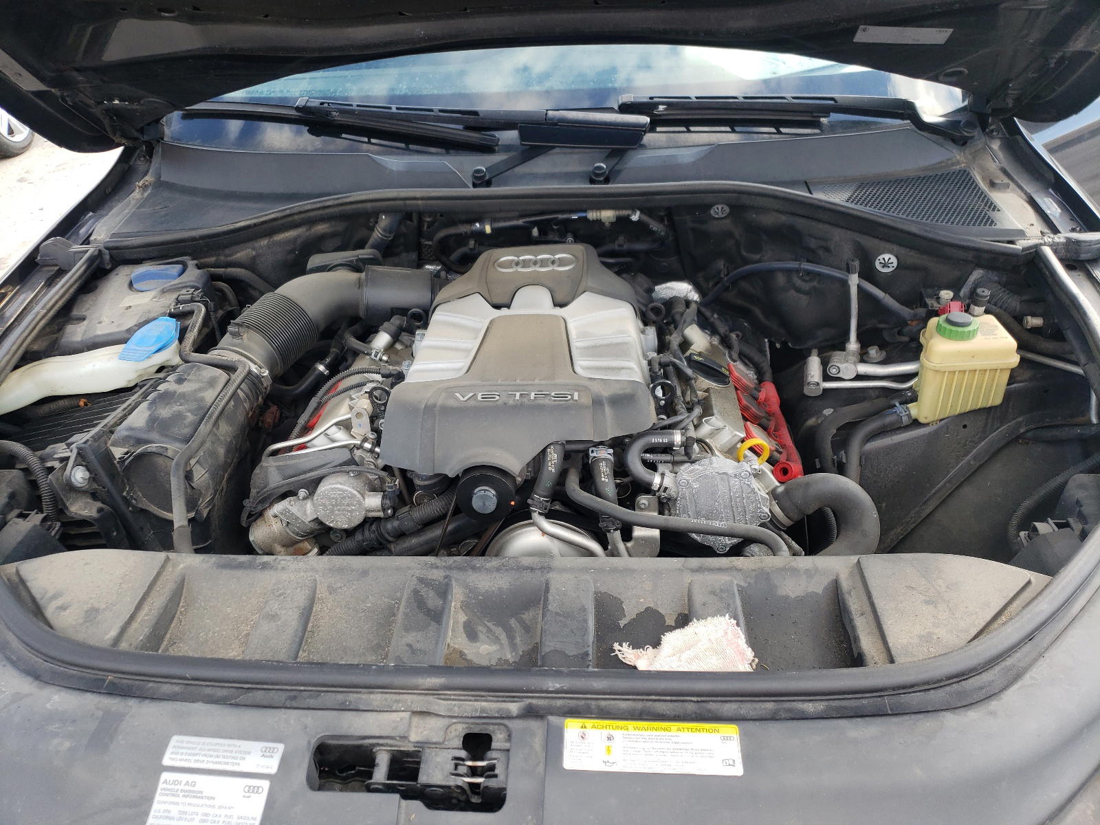 Photo 7 from auction – 2014 AUDI Q7 PRESTIG with VIN WA1DGAFE2ED017978
