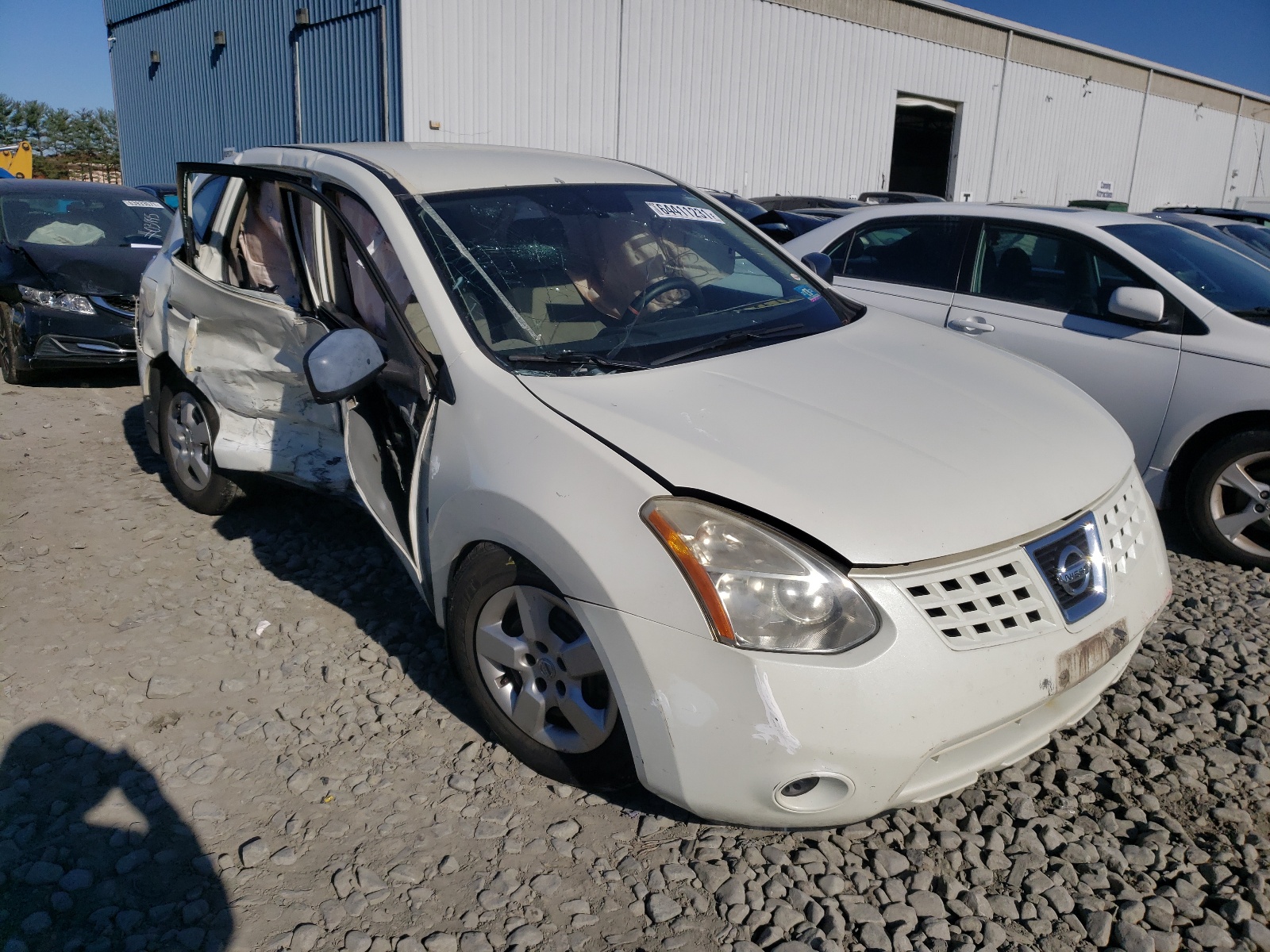NISSAN ROGUE S 2008 with VIN JN8AS58V18W407933 - Photo from auction