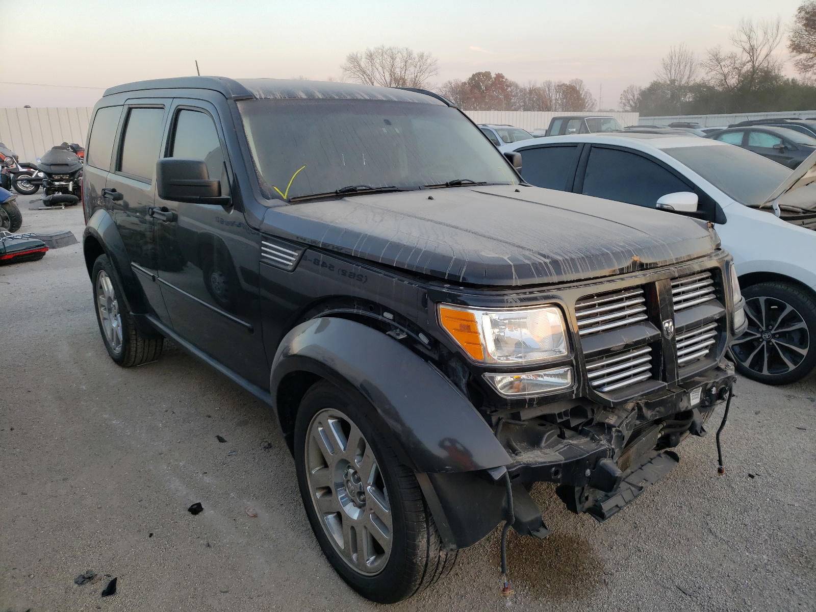 DODGE NITRO HEAT 2011 with VIN 1D4PT4GK4BW599721 - Photo from auction