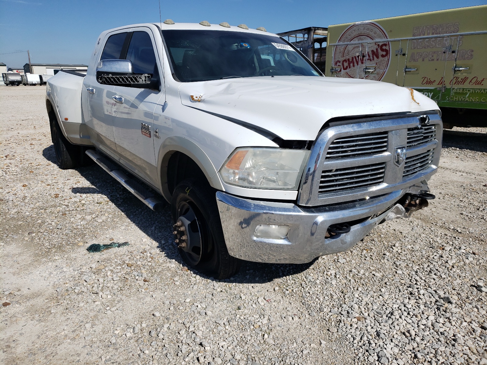 DODGE RAM 3500 2010 with VIN 3D73Y4HL4AG152216 - Photo from auction