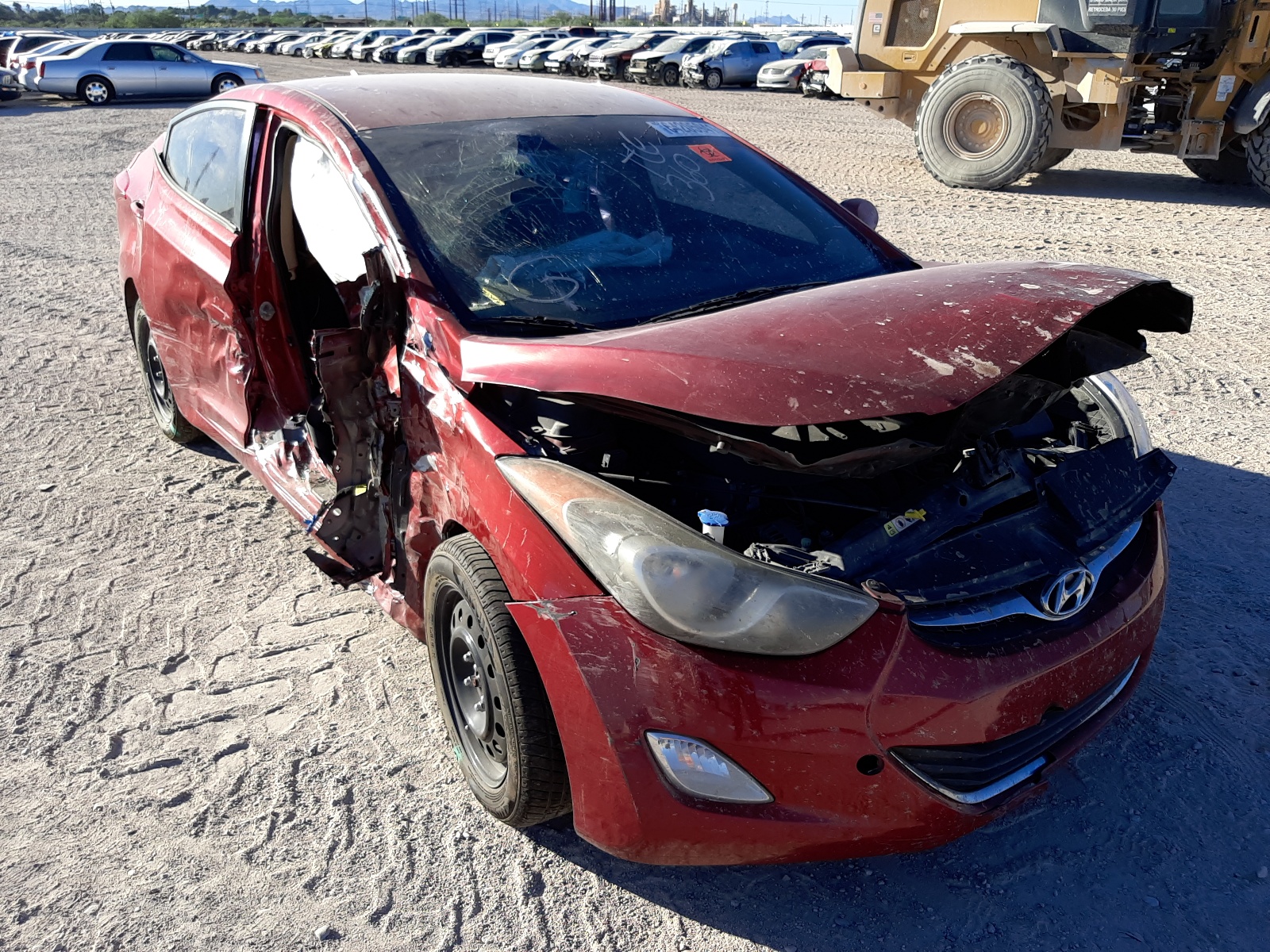 Photo 1 from auction – 2012 HYUNDAI ELANTRA GL with VIN KMHDH4AEXCU267747