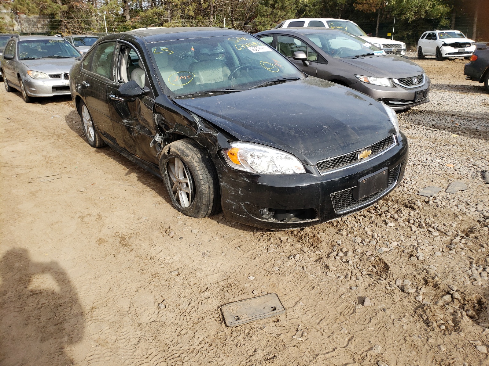 CHEVROLET IMPALA LTZ 2013 with VIN 2G1WC5E32D1102887 - Photo from auction