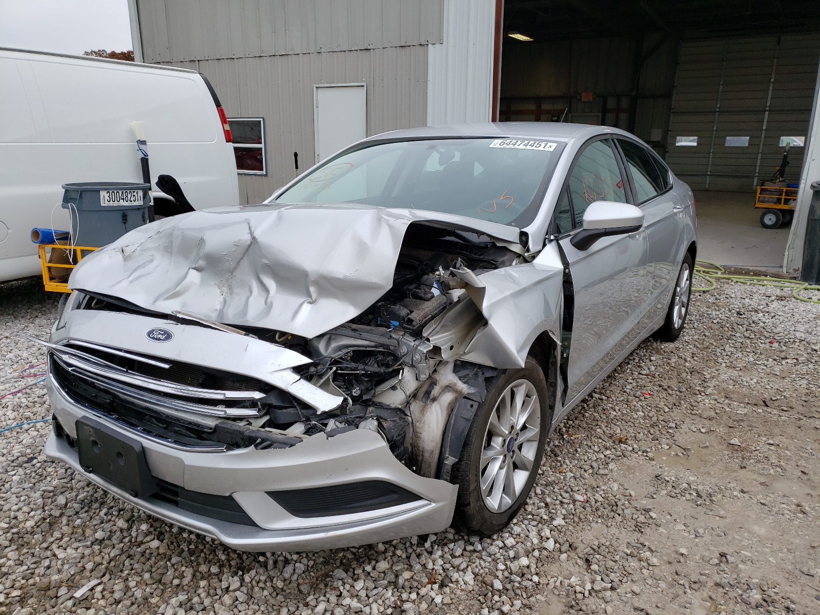 Photo 2 from auction – 2017 FORD FUSION SE with VIN 3FA6P0H73HR221388