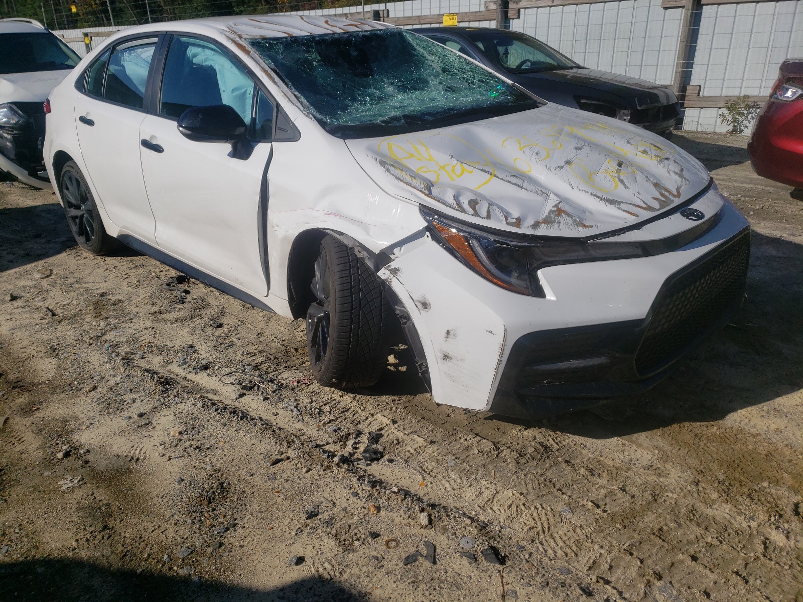 Photo 1 from auction – 2021 TOYOTA COROLLA SE with VIN 5YFS4MCE0MP073053