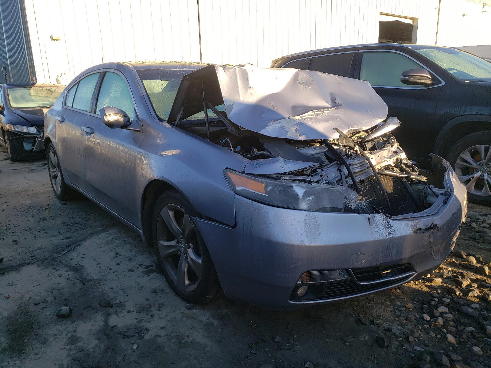ACURA TL 2012 with VIN 19UUA9F50CA001624 - Photo from auction