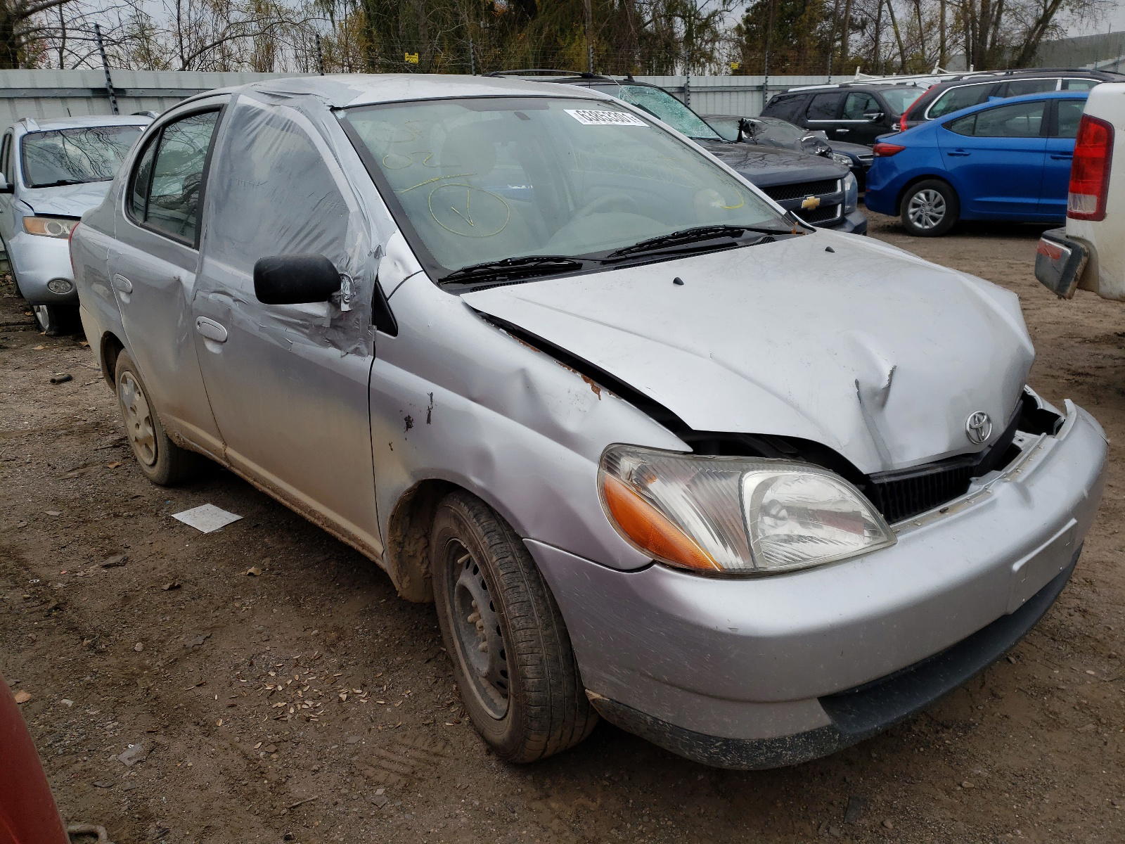 TOYOTA ECHO 2002 with VIN JTDBT123325027115 - Photo from auction
