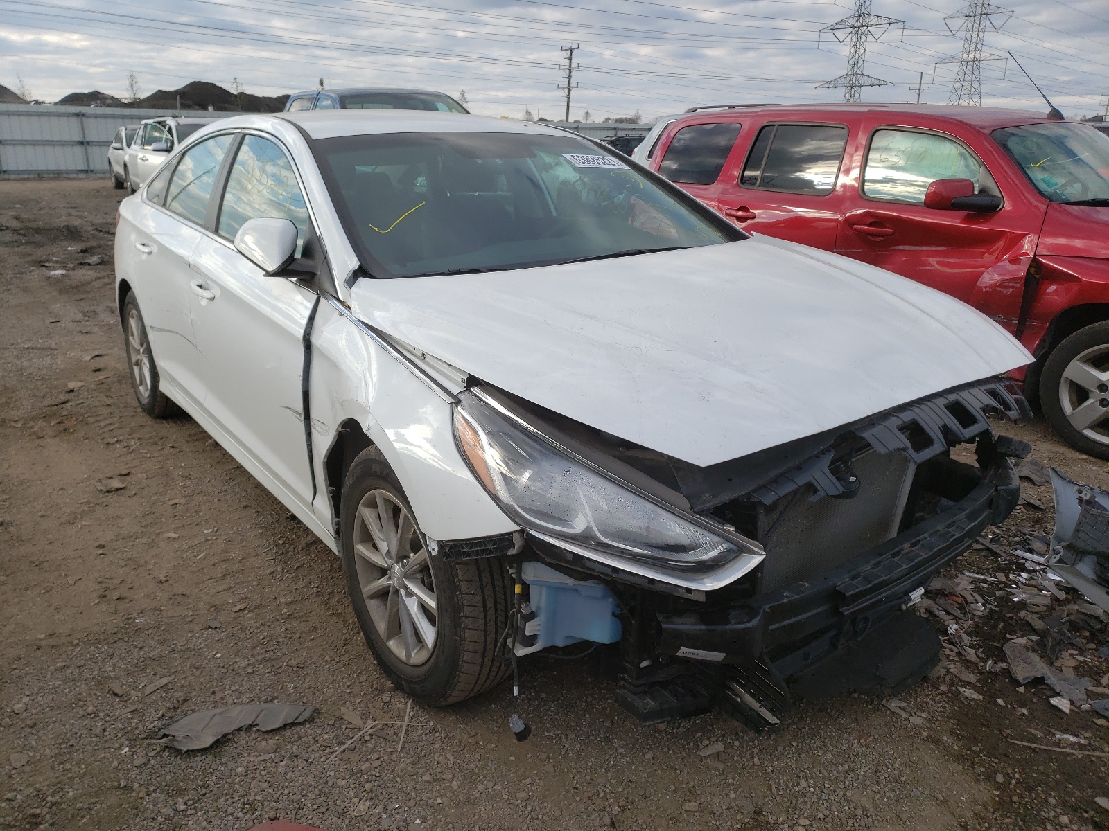 Photo 1 from auction – 2019 HYUNDAI SONATA SE with VIN 5NPE24AF6KH729913