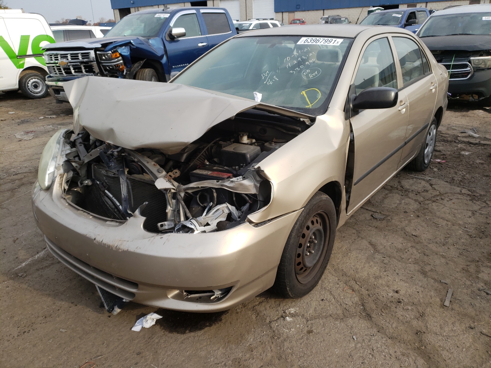Photo 2 from auction – 2004 TOYOTA COROLLA CE with VIN 1NXBR32E14Z330944
