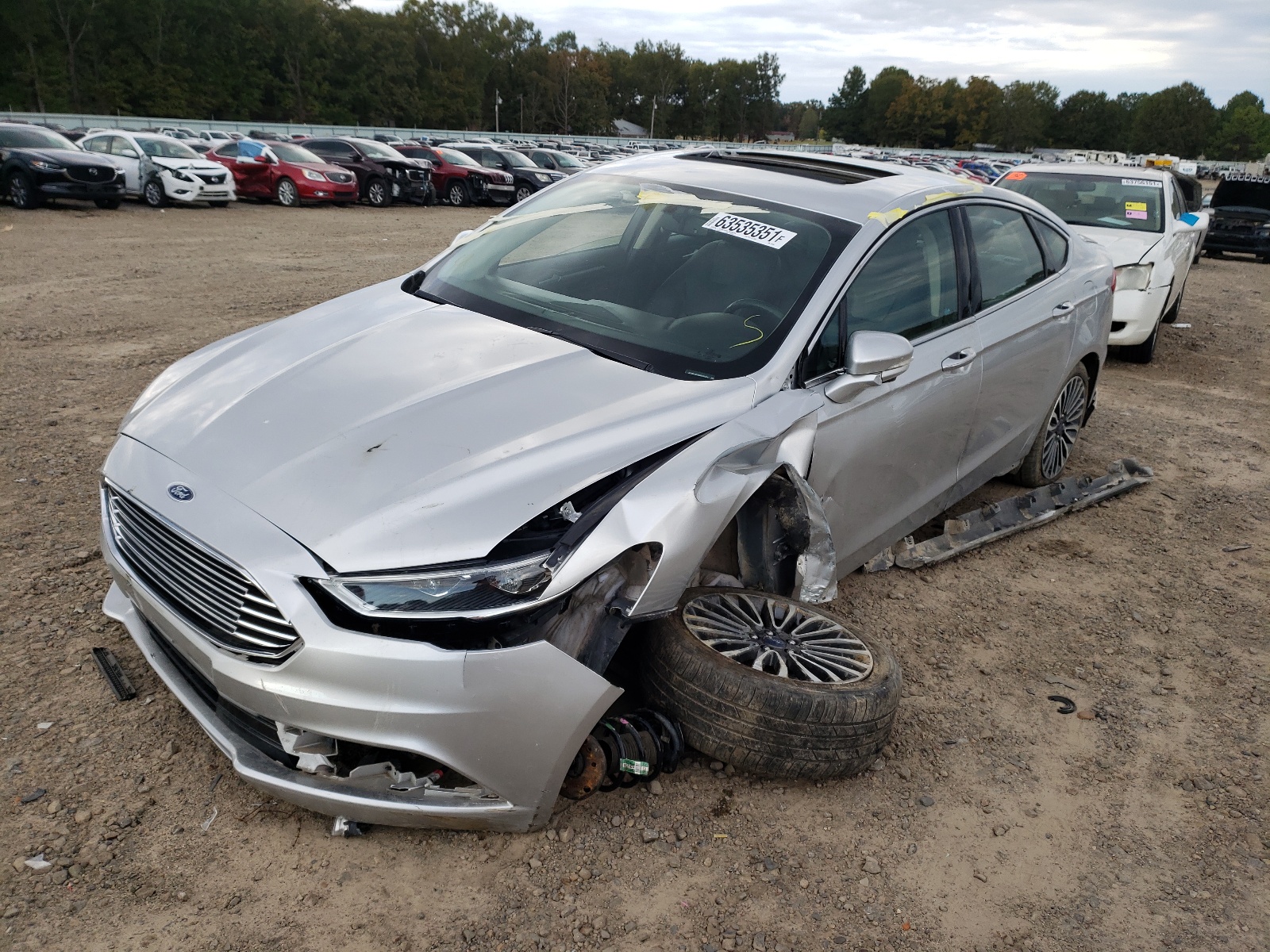 Photo 2 from auction – 2018 FORD FUSION TIT with VIN 3FA6P0D98JR192466