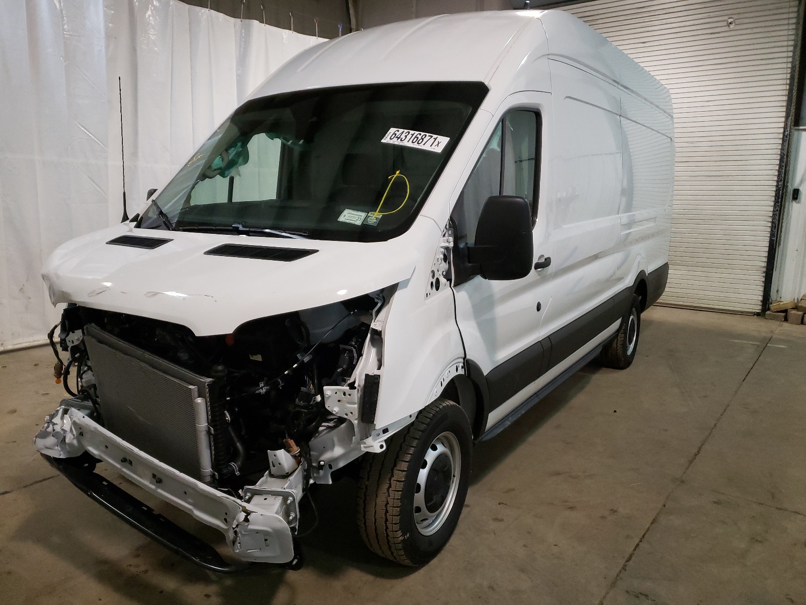 Photo 2 from auction – 2021 FORD TRANSIT T- with VIN 1FTBR3X84MKA64922