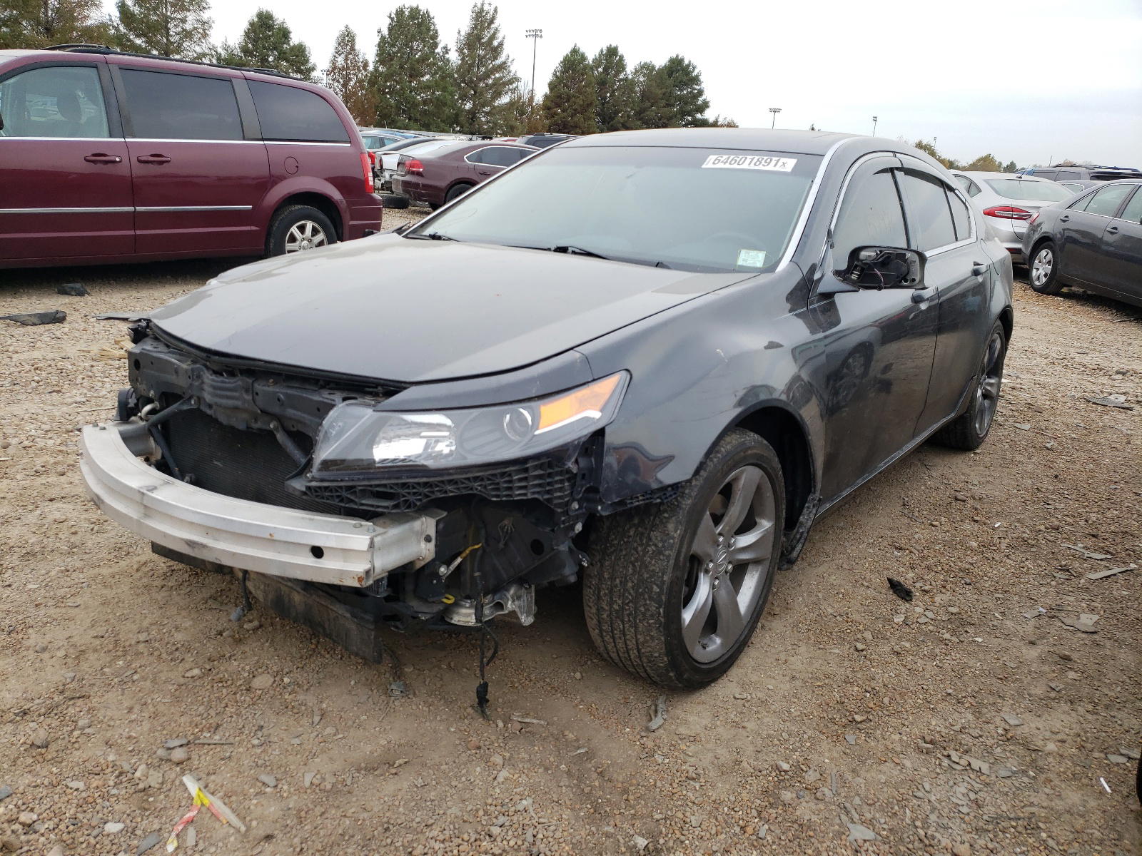 Photo 2 from auction – 2013 ACURA TL TECH with VIN 19UUA9F56DA001029