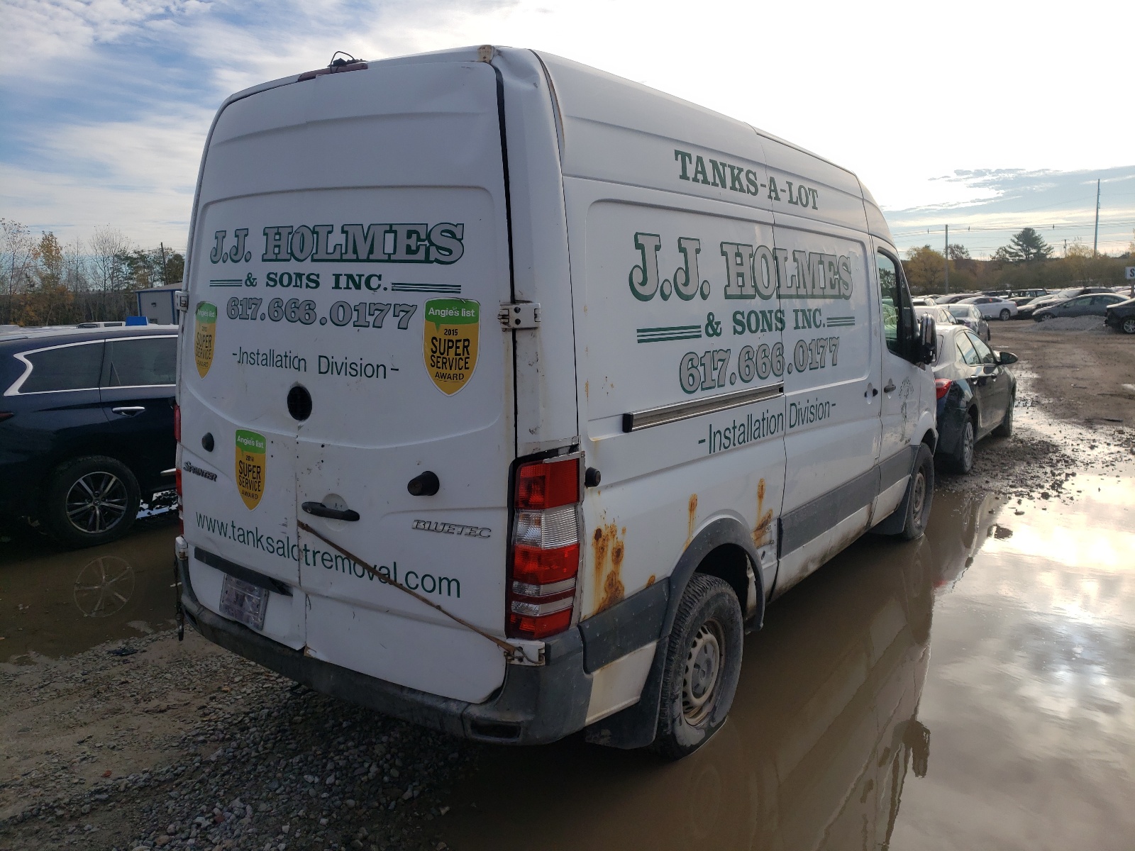 Photo 4 from auction – 2012 MERCEDES-BENZ SPRINTER 2 with VIN WD3PE7CC6C5684701