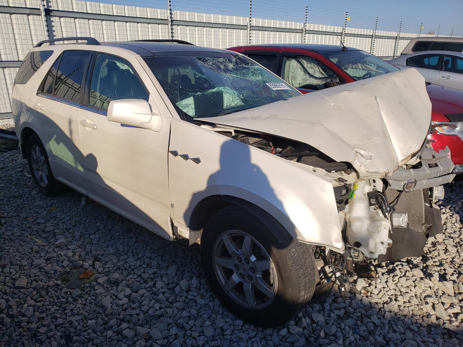 CADILLAC SRX 2008 with VIN 1GYEE637X80197431 - Photo from auction