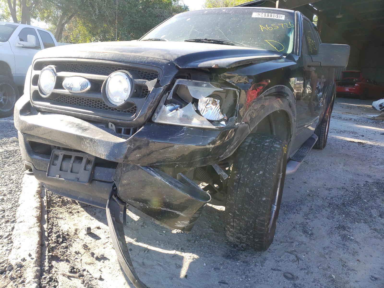 Photo 9 from auction – 2006 FORD F150 with VIN 1FTRX14WX6FA65726