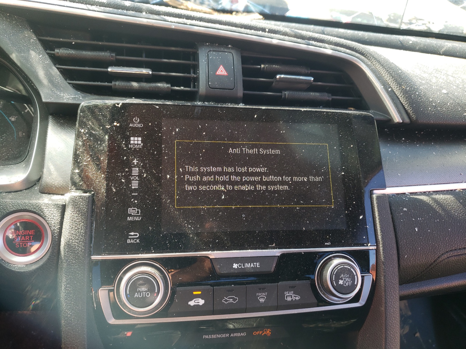 Photo 9 from auction – 2016 HONDA CIVIC EX with VIN 19XFC2F78GE057792