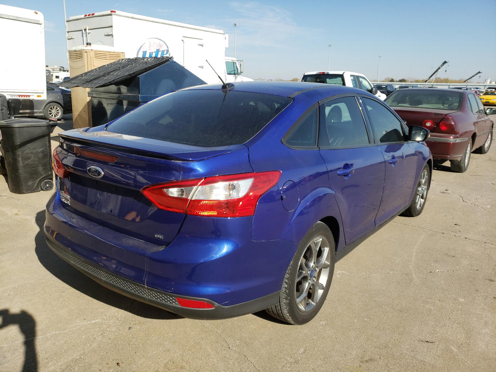 Photo 4 from auction – 2013 FORD FOCUS SE with VIN 1FADP3F25DL271217
