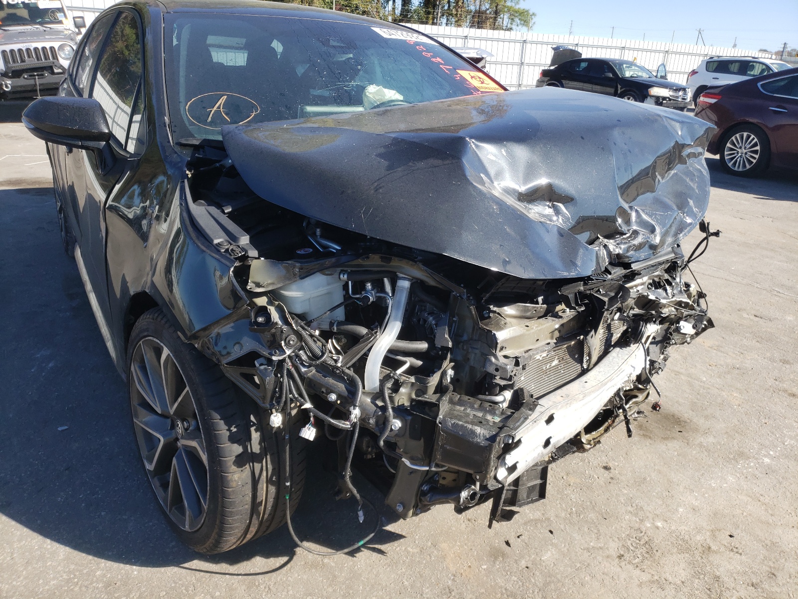 Photo 9 from auction – 2020 TOYOTA COROLLA SE with VIN 5YFS4RCE7LP008048
