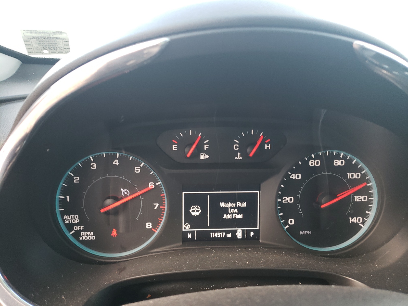 Photo 8 from auction – 2017 CHEVROLET MALIBU LT with VIN 1G1ZE5ST5HF119435