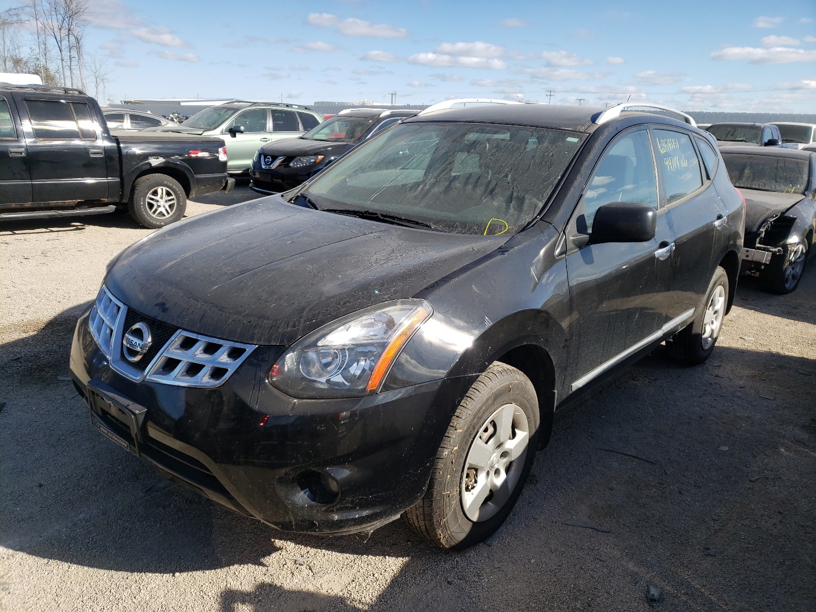 Photo 2 from auction – 2014 NISSAN ROGUE SELE with VIN JN8AS5MVXEW709688